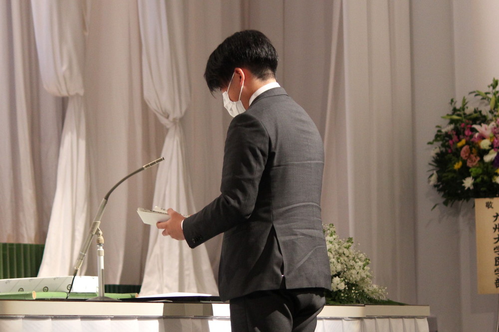 住本医学部長　追悼の辞