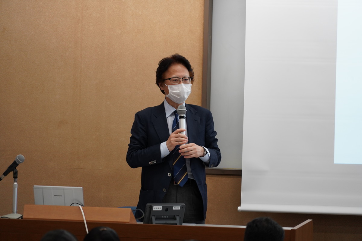 新納生命科学科長 挨拶