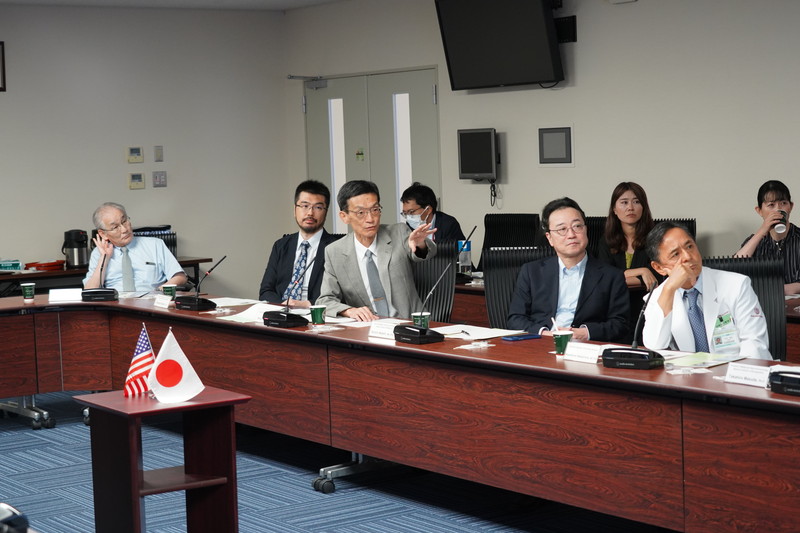 清水副理事 国際交流説明